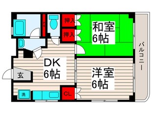 オオギマンションの物件間取画像